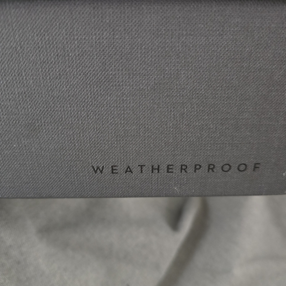 Aquatalia Indi Weatherproof Knee High Boots Black Leather Italy Women's Size 9 - Picture 10 of 10